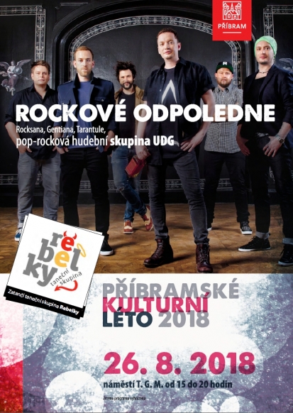 Příbramské kulturní léto pokračuje rockem