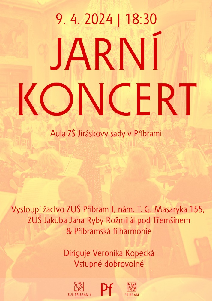 Jarní koncert Příbramské filharmonie a ZUŠ