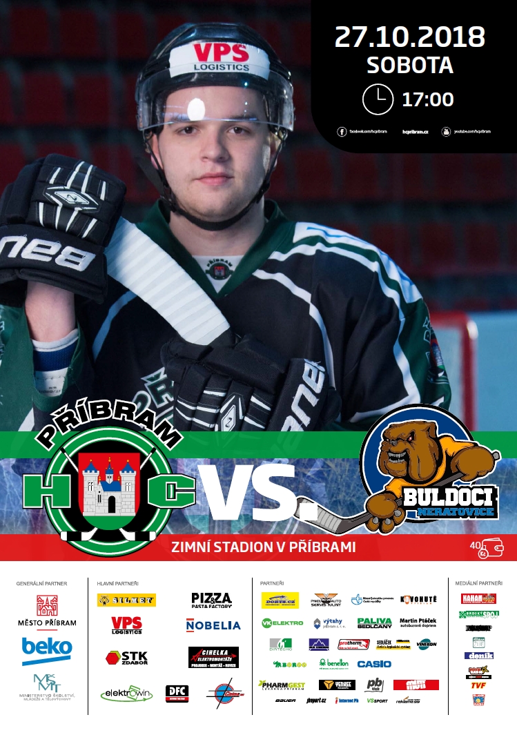Lední hokej: HC Příbram - Buldoci Neratovice