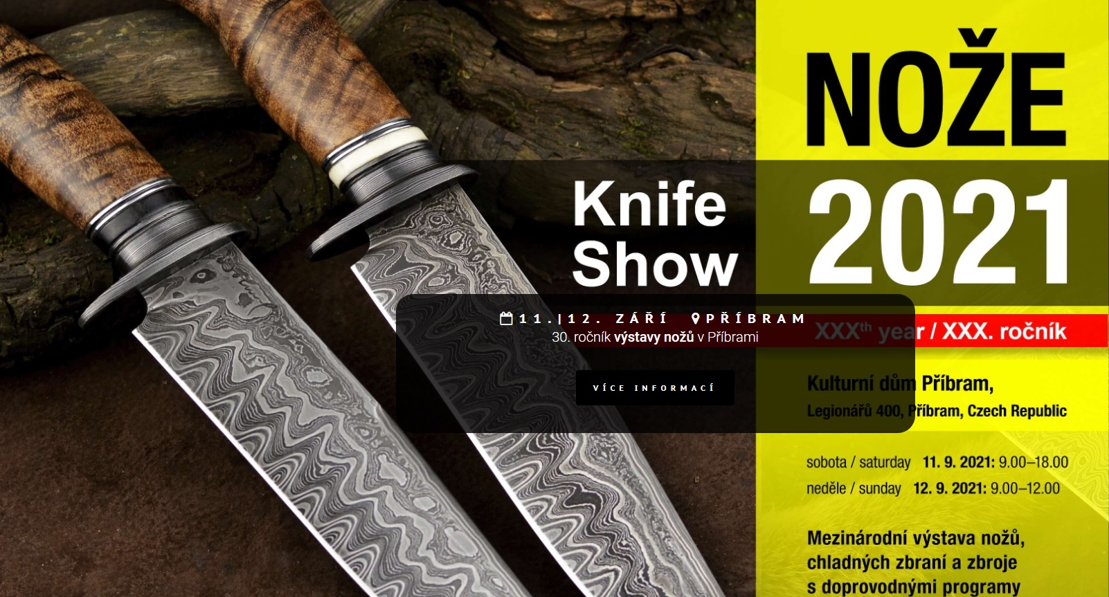 Výstava Nože 2021