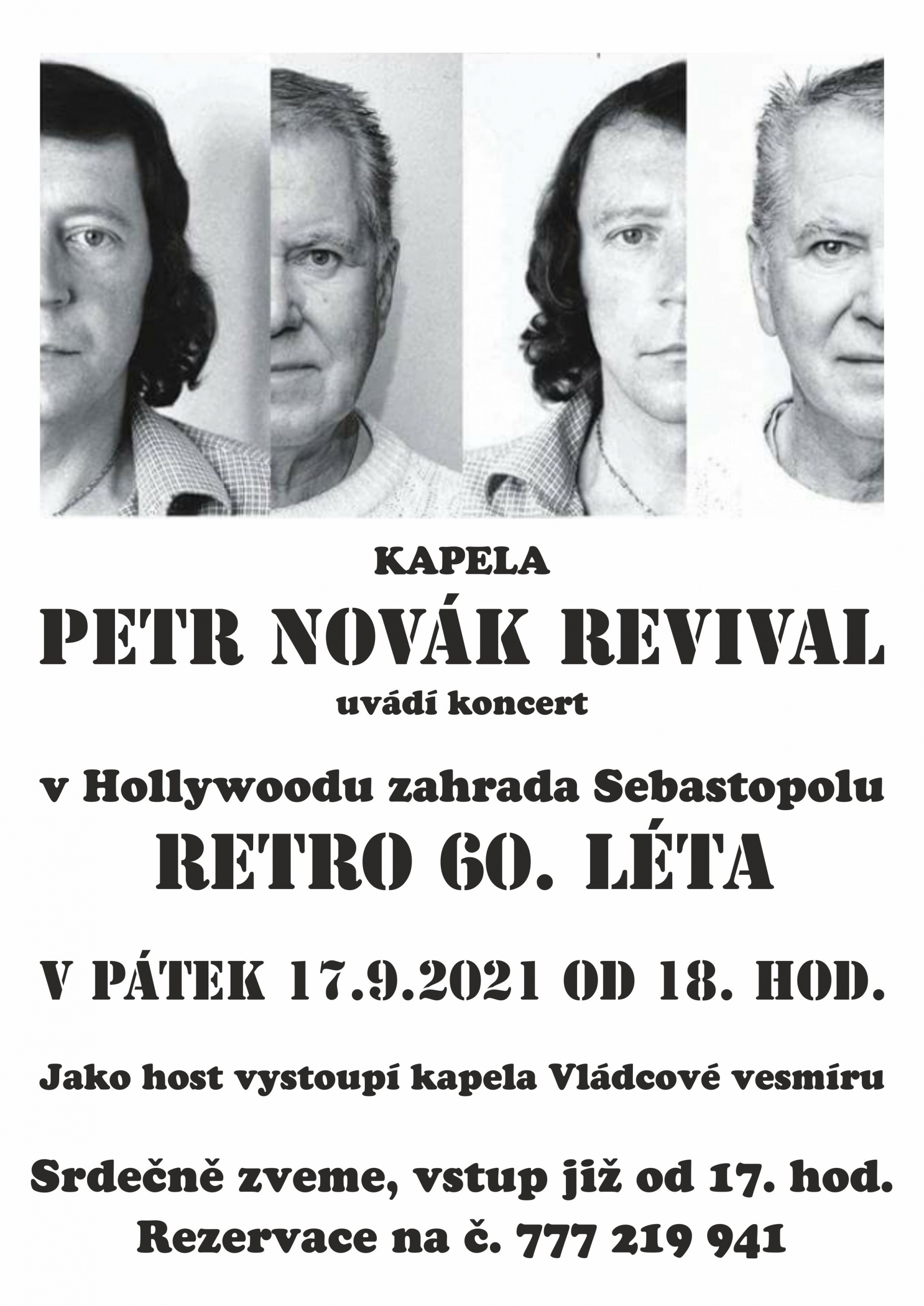 Petr Novák revival - koncert
