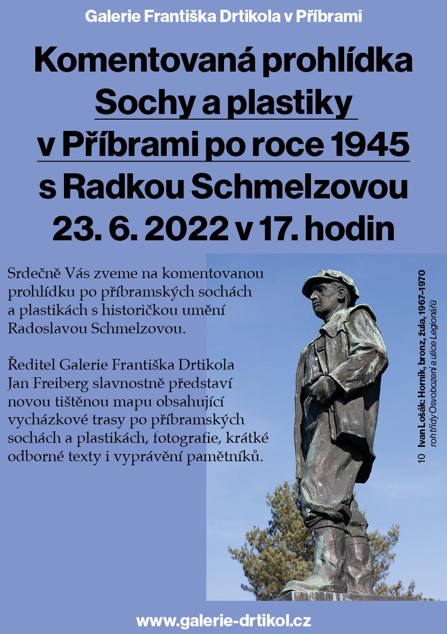 Komentovaná prohlídka Sochy a plastiky v Příbrami po roce 1945