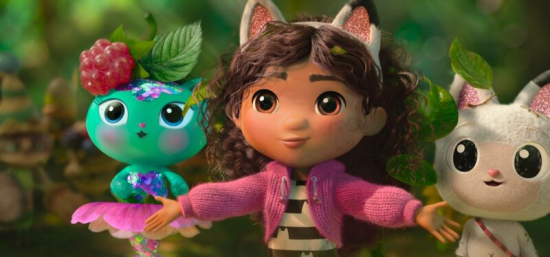 Gábinin kouzelný domek ve filmu