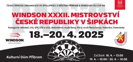 Mistrovství ČR v šipkách Mistrovství ČR v šipkách