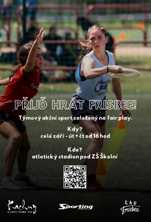 NÁBOR frisbee září
