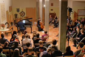 Komorní koncert - Sarah Jedličková,  violoncello a Kamil El-Ahmadieh, klavír - obrázek 