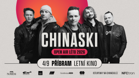 CHINASKI Open Air léto 2026 / Příbram - obrázek 