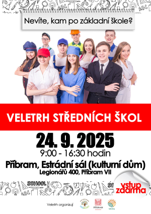Plakát na Veletrh středních škol 2025
