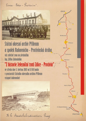 Plakat zeleznice