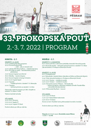 Prokopská pouť 2022 - program